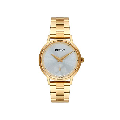 Relógio Orient Feminino Ref: Fgss0135 S1kx Casual Dourado