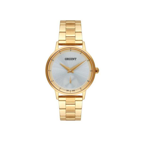 Relógio Orient Feminino Ref: Fgss0135 S1kx Casual Dourado