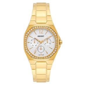 Relógio Orient Feminino Ref: Fgssm053 S2kx Multifunção Dourado