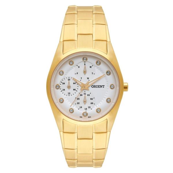 Relógio Orient Feminino Ref: Fgssm055 S1kx Multifunção Dourado