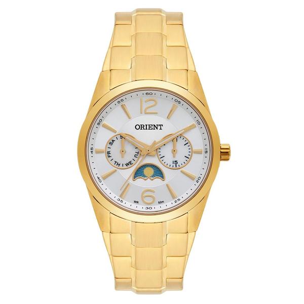 Relógio Orient Feminino Ref: Fgssm056 S2kx Multifunção Dourado - Orient