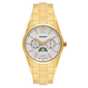 Relógio Orient Feminino Ref: Fgssm056 S2kx Multifunção Dourado