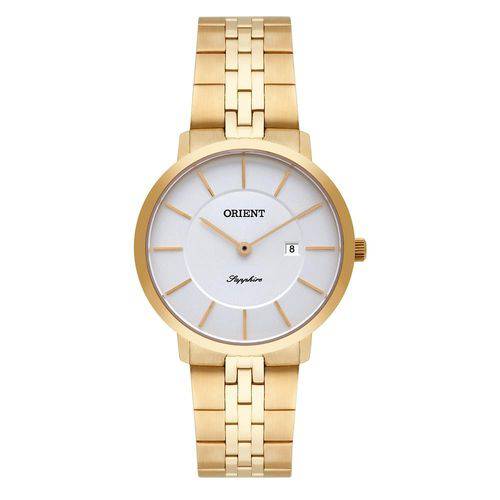 Relógio Orient Feminino Ref: Fgsss005 S1kx Slim Dourado