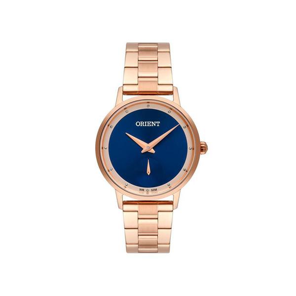 Relógio Orient Feminino Ref: Frss0056 D1rx Casual Rosé