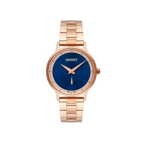 Relógio Orient Feminino Ref: Frss0056 D1rx Casual Rosé