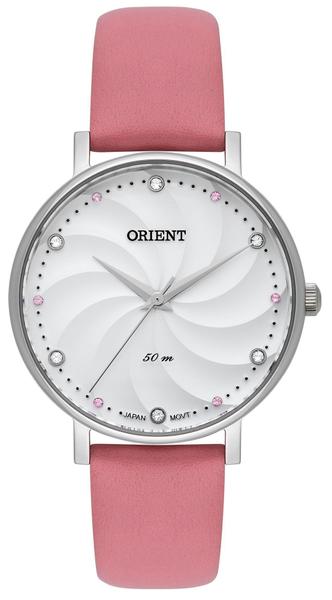 Relógio Orient Crystal Swarovski Rosé Feminino FRSSM039