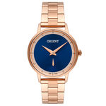 Relógio Orient Feminino Rose Azul Frss0056 D1rx