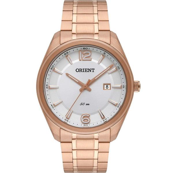 Relógio Orient Feminino Rosê FRSS1039S2RX Analógico 5 Atm Cristal Mineral Tamanho Pequeno