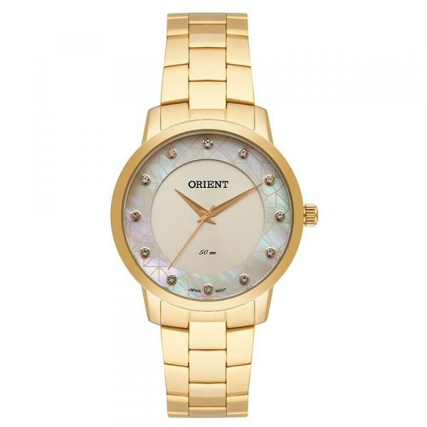 Relógio Orient FGSS0112 C1KX Feminino Dourado Mostrador Madrepérola/dourado