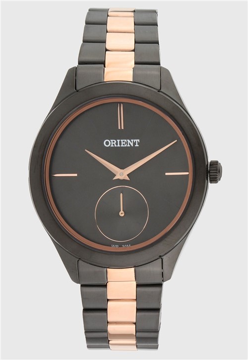 Relógio Orient FTSS0078 G1GR Preto/Rosa