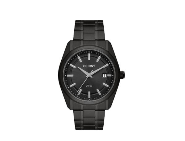 Relogio Orient Masculino a Prova Dagua Classico Aço Inox Preto MYSS1008 G1GX