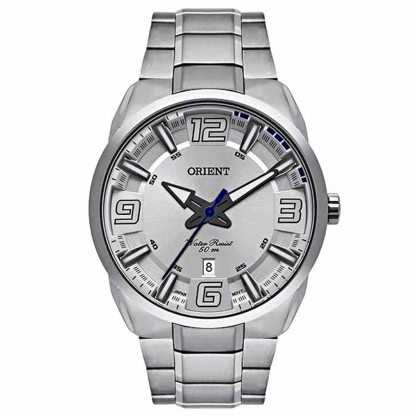 Relogio Orient Masculino a Prova Dagua Esportivo Aço Inox MBSS1359 S2SX