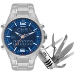Relógio Orient Masculino Anadigi Sports MBSSA048 D2SX com Canivete