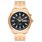 Relógio Orient Masculino Automatic Analógico Dourado 469GP075-G1KX