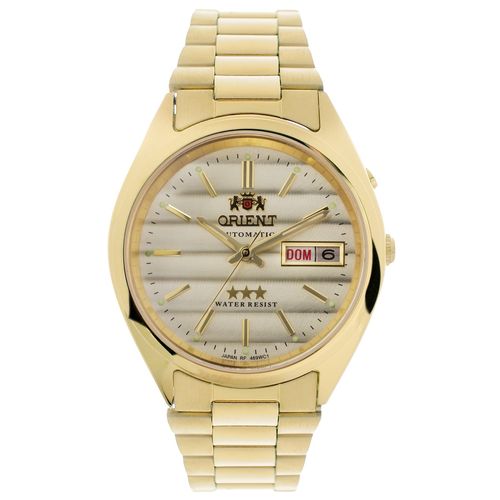 Relógio Orient Masculino Automático 469wc2 B1kx Dourado