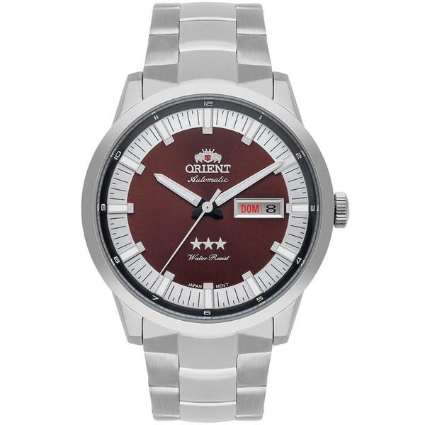 Relógio Orient Masculino Automático F49SS006 N1SX Vinho