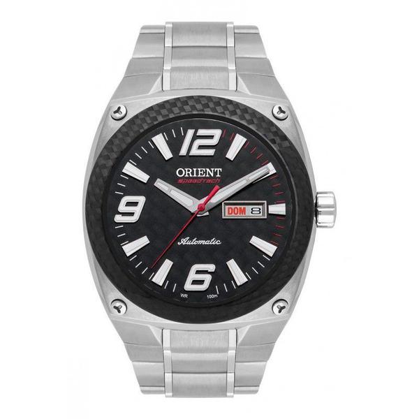 Relógio Orient Masculino Automático SpeedTech 469FT001 P2SX Titânio e Fibra de Carbono