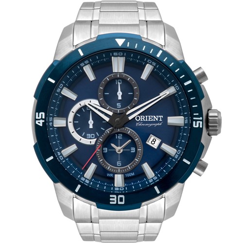 Relógio Orient Masculino Chronograph MBSSC207D1SX