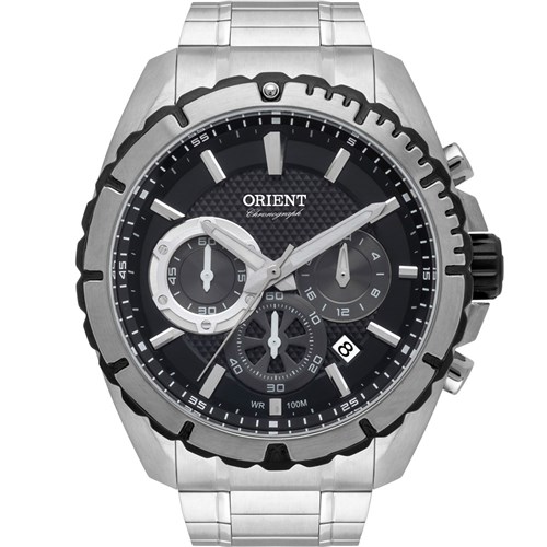 Relógio Orient Masculino Chronograph MBSSC197G1SX