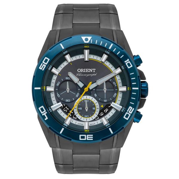 Relógio ORIENT Masculino Cronógrafo Chumbo MTSSC026 G1GX