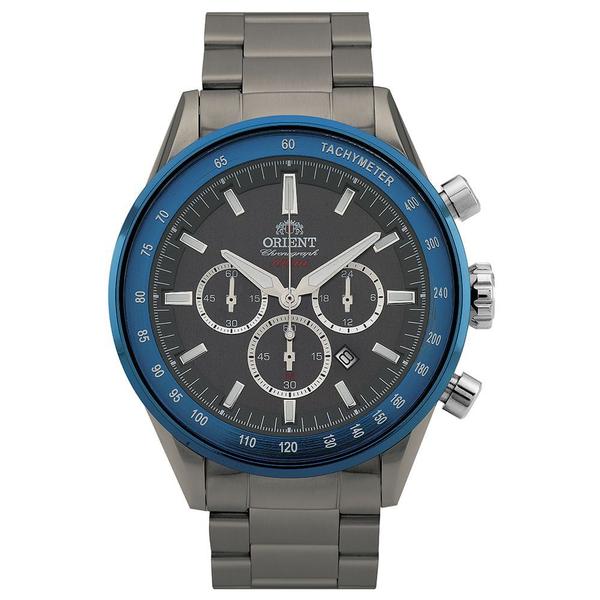 Relógio ORIENT Masculino Cronógrafo Cinza MYSSC002 G1GX