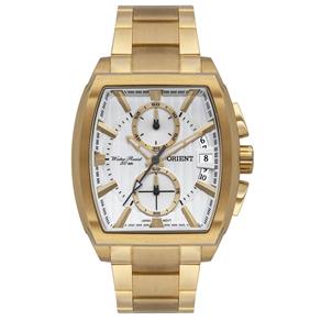 Relógio Orient Masculino Cronógrafo Ggssc001 S1Kx Dourado