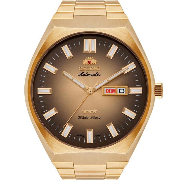 Relógio Orient Masculino Dourado Automático 469GP086C1KX