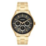 Relógio Orient Masculino Dourado Claro Mgssm027-g1kx