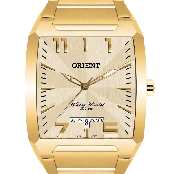 Relógio Orient Masculino Dourado GGSS1007 C2KX