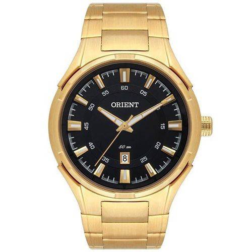 Relógio Orient Masculino Dourado Mgss1169 P1kx