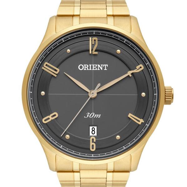 Relógio Orient Masculino Dourado Slim MGSS1126G2KX