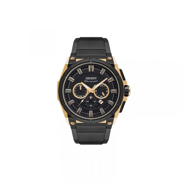 Relógio Orient Masculino Esportivo Preto/Dourado Mtssc019 P1px