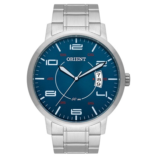 Relógio Orient Masculino Eternal Analógico Prata MBSS1381-D2SX