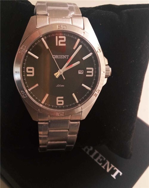 Relógio Orient Masculino Mb881377 E28X 685205 (Prata)