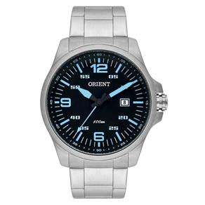 Relógio Orient Masculino Mbss1287 P2sx Prata Azul Aço