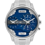 Relogio MBSST001 D1SX ORIENT MASC AÇO MOST AZUL