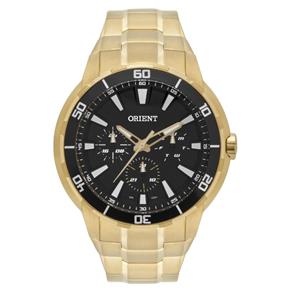 Relógio Orient Masculino Mgssm024 P1kx Dourado Preto