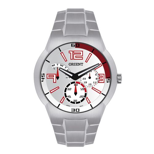 Relógio Orient Masculino Multifunçao Mbssm009 Svsx Vermelho