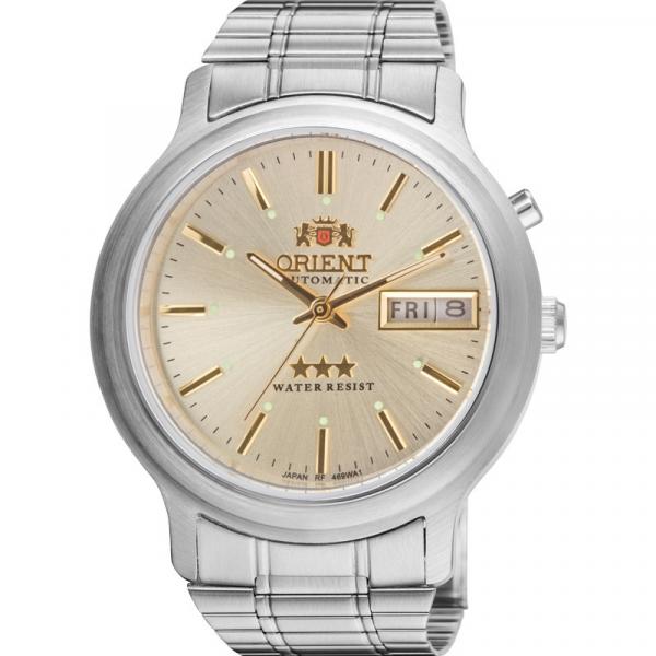 Relógio Orient Masculino Prata 469WA1AC1SX