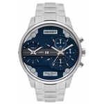 Relógio Orient Masculino Prata Analógico MBSST001D1SX