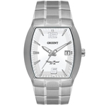 Relógio ORIENT masculino prata branco GBSS1053 S2SX