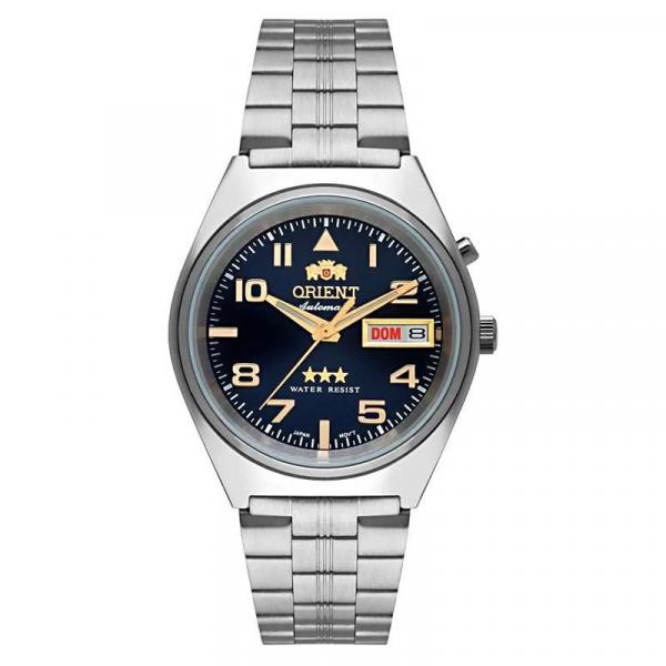 Relógio Orient Masculino Prata em Aço - 469Ss083 P2sx