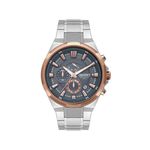 Relógio Orient Masculino Prata/rosê Mtssc017 G1sx