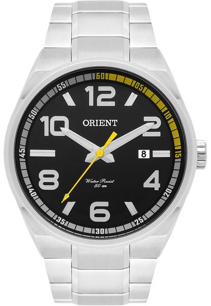 Relogio Orient Masculino Prateado Analogico MBSS1303 P2SX