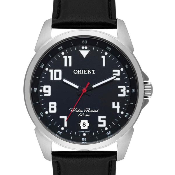 Relogio Orient Masculino Pulseira de Couro MBSC1031 P2PX