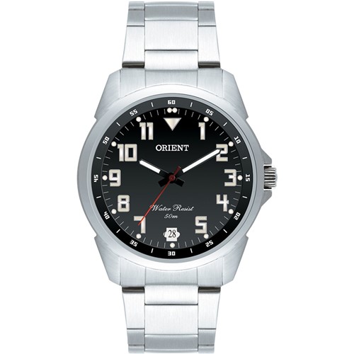Relógio Orient Masculino Quartz Analógico Prata MBSS1154A-P2SX