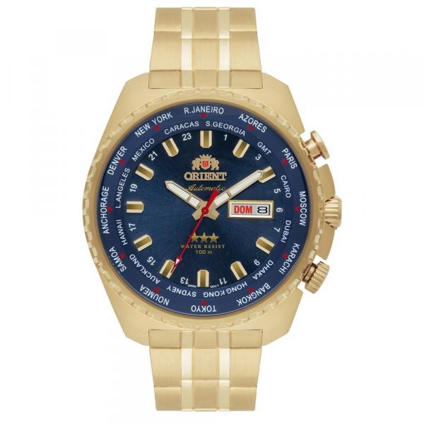 Relógio Orient Masculino Ref: 469gp057 D1kx Automático GMT