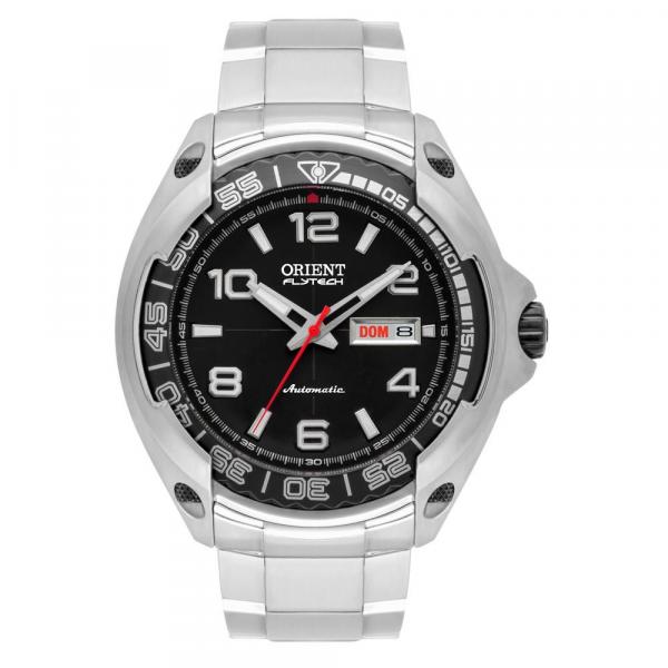 Relógio Orient Masculino Ref: 469ti005 P2gx Automático Titânio Flytech