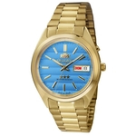 Relógio Orient Masculino Ref: 469wc2 D1kx Automático Dourado