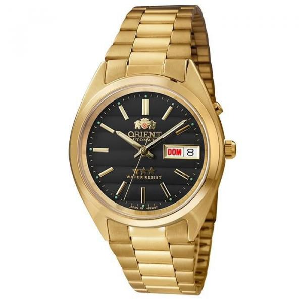 Relógio Orient Masculino Ref: 469wc2 P1kx Automático Dourado